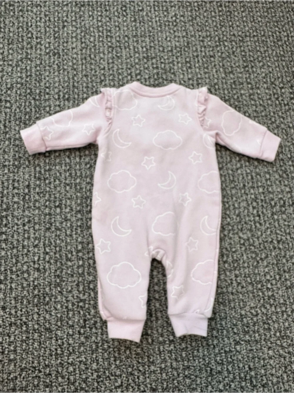 Baby Pink Footless Sweatsuit (NWOT)